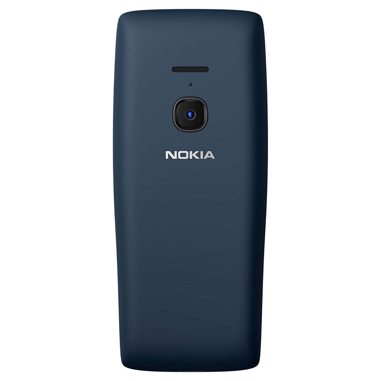 (Refurbished) Nokia 8210 4G Volte keypad Phone with Dual SIM, Big Display, inbuilt MP3 Player & Wireless FM Radio | Blue