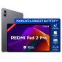 (Refurbished) Redmi Pad 2 Pro [Smartchoice] | 12000mAh | Snapdragon 7s Gen 4 |12.1-inch, 2.5K Display |83+ Days Standby |HyperOS 2 |120Hz| Dolby Vision Atmos | Wi-Fi 6| AI Powered | 8GB,128GB |Graphite Grey