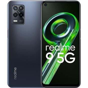 (Refurbished) Realme 9 5G RMX3388 6GB RAM 128GB Storage Meteor Black (Refurbished) Realme 9 5G RMX3388 6GB RAM 128GB Storage Meteor Black