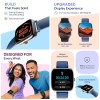 (Refurbished) Boat Storm Verge, 1.72" (4.4 cm) Unisex Design, AuraVue Display with 20% Higher Brightness, Premium Metal Body