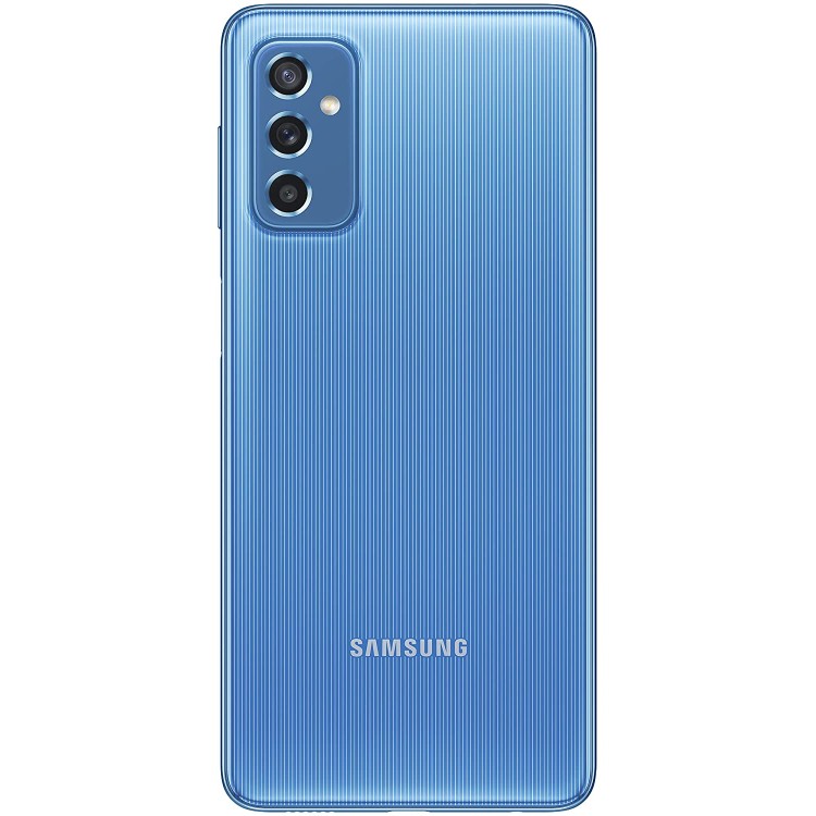 (Refurbished) Samsung Galaxy M52 5G 8GB RAM 128GB Storage Icy Blue
