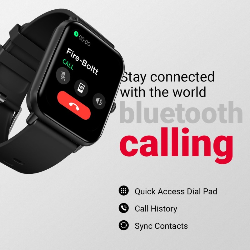 (Refurbished) Fire-Boltt Ninja Call Pro Plus Bluetooth Calling Smart Watch, 1.83″ HD Display, AI Voice Assistant, 120+ Sports Modes, IP67 Waterproof