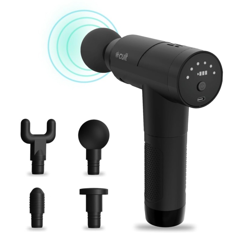 (Refurbished) CULT Volt Pro Full Body Gun Massager 4500mAh 6 Speed Levels
