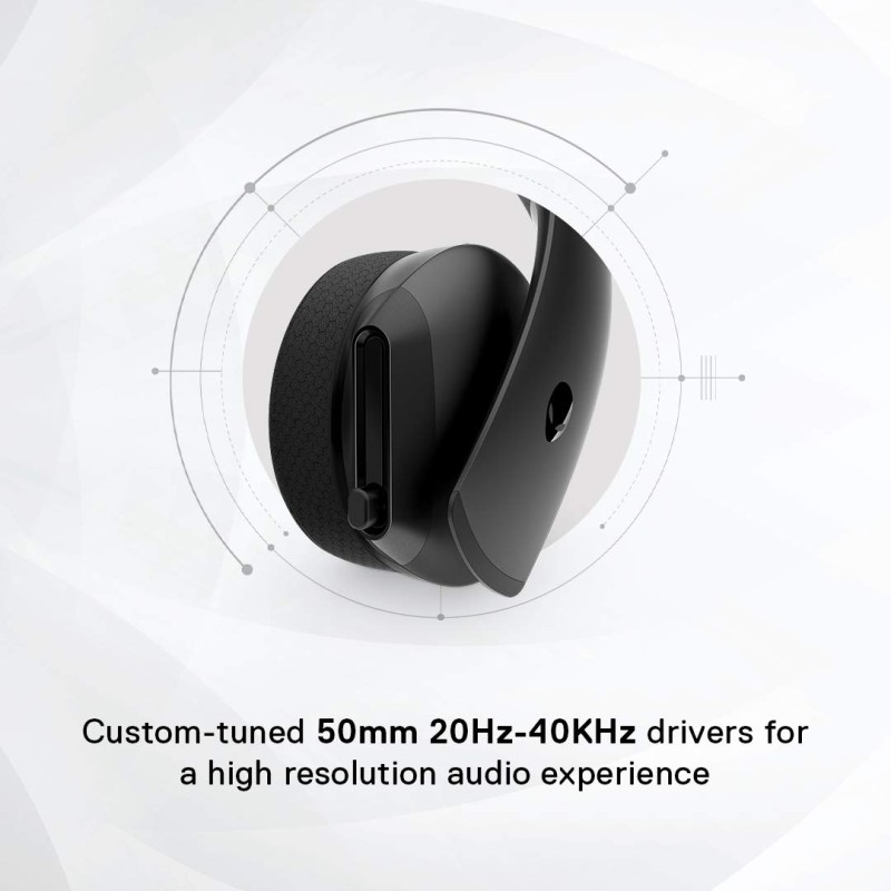 (Refurbished) Alienware AW310H Wired Gaming Headphones with Mic