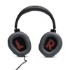 (Refurbished) JBL Quantum 100 Wired Gaming Headphones with Mic Black