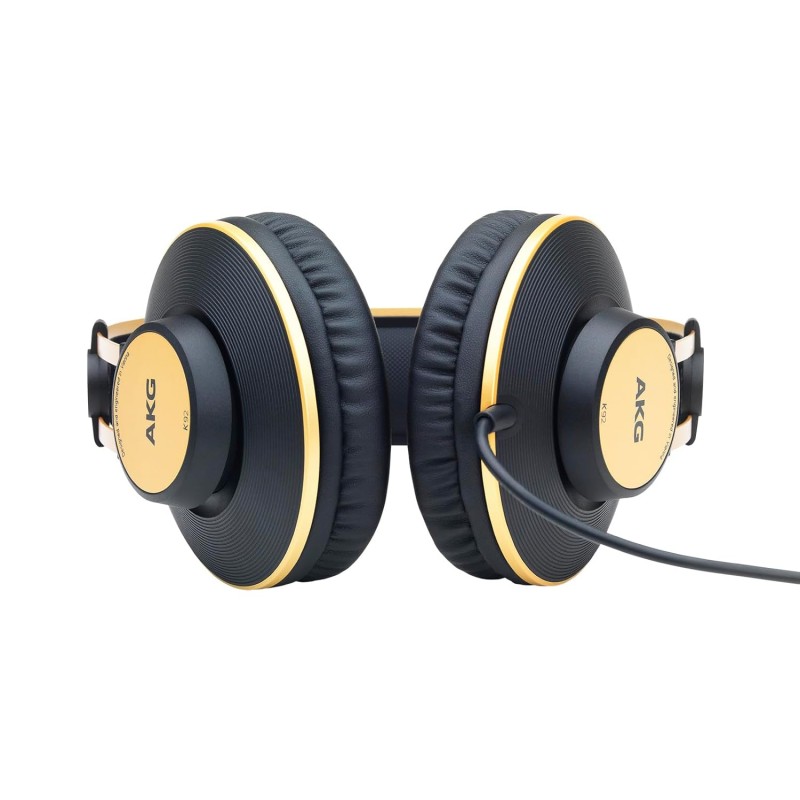 (Refurbished) AKG K92 Closed Back Over-Ear Headphones Black Wired Studio