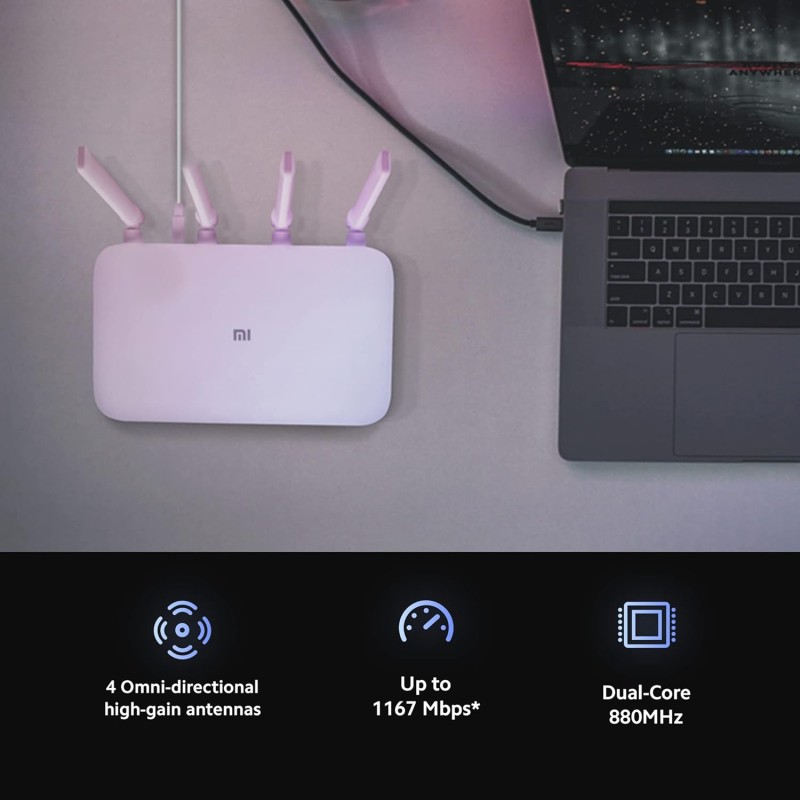 (Refurbished) Mi 4A Dualband Gigabit Router 128MB RAM DualCore CPU