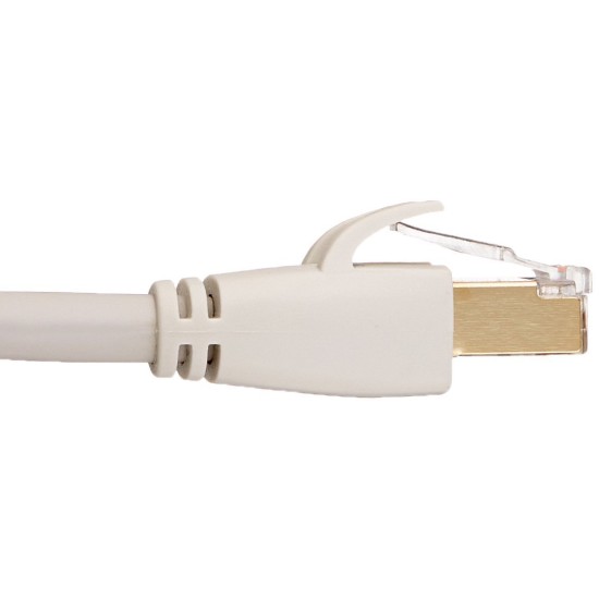 Amazon Basics HL-007289 RJ45 Cat7 Network Ethernet Patch/LAN Cable for Security Camera - 15 Feet (White) Amazon Basics HL-007289 RJ45 Cat7 Network Ethernet Patch/LAN Cable for Security Camera - 15 Feet (White)