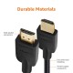 Amazon Basics High-Speed HDMI Cable, 3 Feet (Black, 2-Pack) - Supports Ethernet, 3D, 4K video