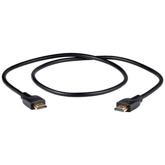Amazon Basics High-Speed HDMI Cable, 3 Feet (Black, 2-Pack) - Supports Ethernet, 3D, 4K video