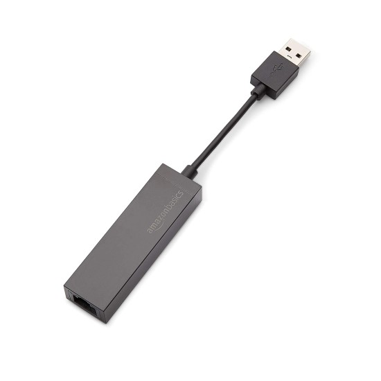 AmazonBasics USB 2.0 to 10/100 Ethernet LAN Network Adapter AmazonBasics USB 2.0 to 10/100 Ethernet LAN Network Adapter