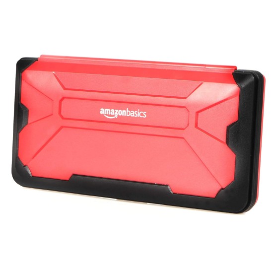 AmazonBasics Vault Case for Nintendo Switch, Red AmazonBasics Vault Case for Nintendo Switch, Red