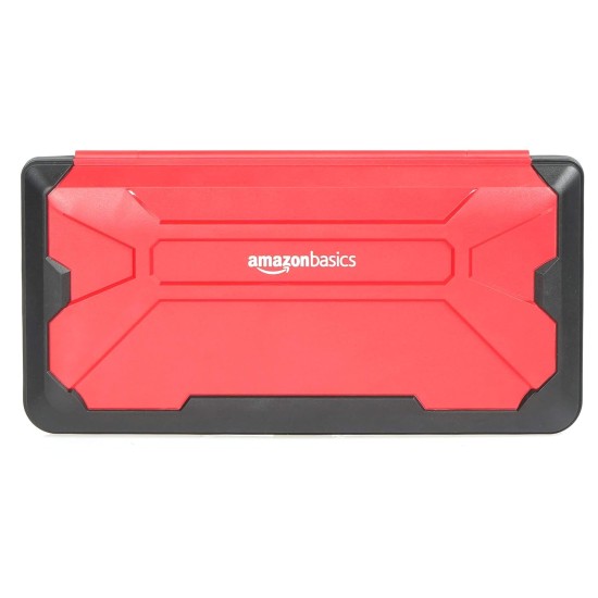 AmazonBasics Vault Case for Nintendo Switch, Red AmazonBasics Vault Case for Nintendo Switch, Red