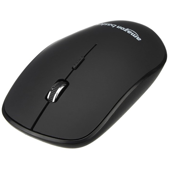 AmazonBasics Wireless Mouse 2.4 GHz Connection, 1600 black AmazonBasics Wireless Mouse 2.4 GHz Connection, 1600 black