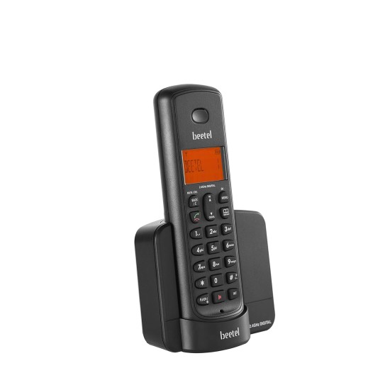 Beetel X90 Cordless 2.4Ghz Landline Phone with Caller ID Display, Stores 50 Contacts, Upto 8Hrs of Talk time, (Black X90) Beetel X90 Cordless 2.4Ghz Landline Phone with Caller ID Display, Stores 50 Contacts, Upto 8Hrs of Talk time, (Black X90)