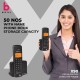 Beetel X90 Cordless 2.4Ghz Landline Phone with Caller ID Display, Stores 50 Contacts, Upto 8Hrs of Talk time, (Black X90) Beetel X90 Cordless 2.4Ghz Landline Phone with Caller ID Display, Stores 50 Contacts, Upto 8Hrs of Talk time, (Black X90)