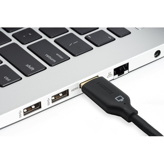 Belkin 2 Meter (6.6 Feet) High-Speed Gold-Plated HDMI Cable, Supports 3D, 4K, 1080p, Audio Return and Ethernet for TV - Black Belkin 2 Meter (6.6 Feet) High-Speed Gold-Plated HDMI Cable, Supports 3D, 4K, 1080p, Audio Return and Ethernet for TV - Black