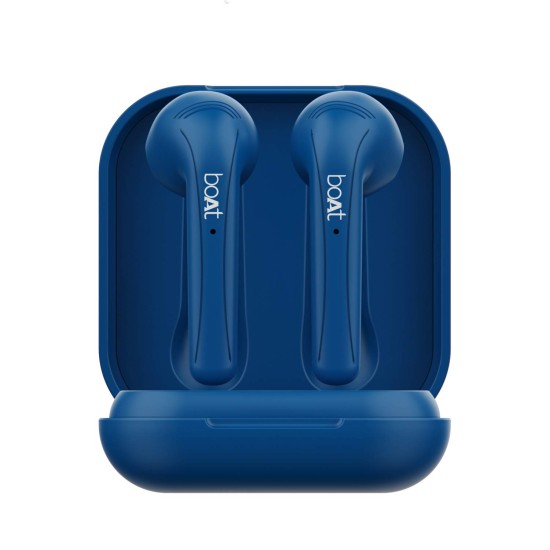 Boat Airdopes 481V2 Bluetooth Truly Wireless Earbuds with Mic (Mysterious Blue) Boat Airdopes 481V2 Bluetooth Truly Wireless Earbuds with Mic (Mysterious Blue)