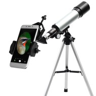 Cezo Telescope 90X Zoom HD Focus Astronomical Telescope Refractor with Mobile Stand and Portable Tripod Stand Cezo Telescope 90X Zoom HD Focus Astronomical Telescope Refractor with Mobile Stand and Portable Tripod Stand
