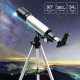 Cezo Telescope 90X Zoom HD Focus Astronomical Telescope Refractor with Mobile Stand and Portable Tripod Stand Cezo Telescope 90X Zoom HD Focus Astronomical Telescope Refractor with Mobile Stand and Portable Tripod Stand