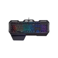 Cosmic Byte CB-GK-17 Galactic Wired Gaming Keyboard with Aluminium Body, 7 Color RGB Backlit with Effects, Anti-Ghosting (Black) Cosmic Byte CB-GK-17 Galactic Wired Gaming Keyboard with Aluminium Body, 7 Color RGB Backlit with Effects, Anti-Ghosting (Black)