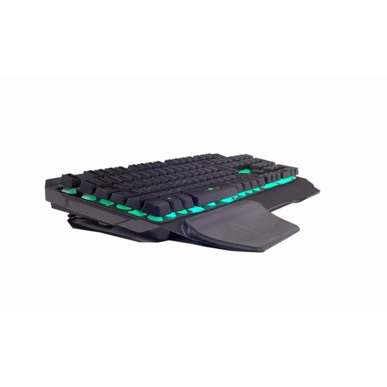 Cosmic Byte CB-GK-17 Galactic Wired Gaming Keyboard with Aluminium Body, 7 Color RGB Backlit with Effects, Anti-Ghosting (Black) Cosmic Byte CB-GK-17 Galactic Wired Gaming Keyboard with Aluminium Body, 7 Color RGB Backlit with Effects, Anti-Ghosting (Black)