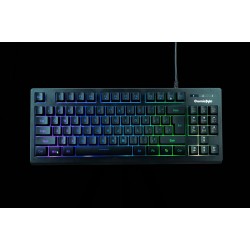 Cosmic Byte CB-GK-22 Veritas TKL Membrane Keyboard with RGB LED, Double Shot Keycaps and Sonic Spectrum (Black) Cosmic Byte CB-GK-22 Veritas TKL Membrane Keyboard with RGB LED, Double Shot Keycaps and Sonic Spectrum (Black)