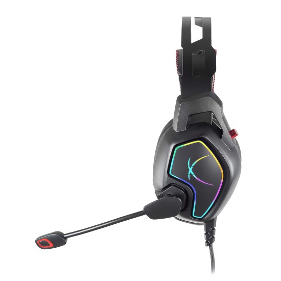Cosmic Byte Equinox Europa 7.1 USB Dual Driver Gaming Wired Headset with Software, Spectra RGB LED and ENC Microphone (Black, Pack Of 1) Cosmic Byte Equinox Europa 7.1 USB Dual Driver Gaming Wired Headset with Software, Spectra RGB LED and ENC Microphone (Black, Pack Of 1)