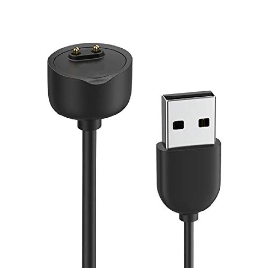 Magnetic Charging Cable Compatible with Mi Band 6/Mi Band 5 (50 cms),Black Magnetic Charging Cable Compatible with Mi Band 6/Mi Band 5 (50 cms),Black