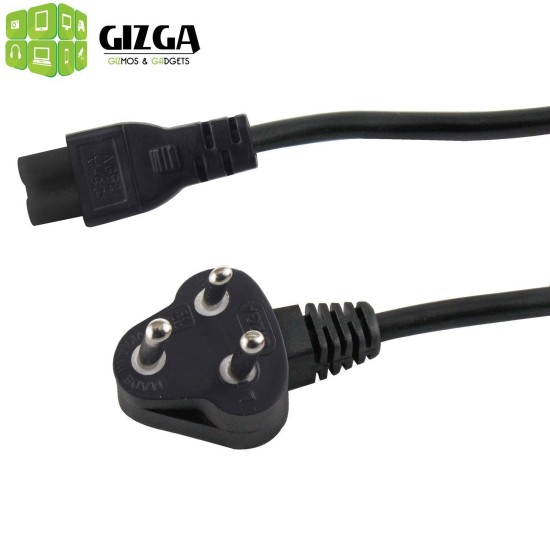 Gizga Essentials Laptop Power Cable Cord- 3 Pin Adapter Isi Certified(1 Meter/3.3 Feet) Gizga Essentials Laptop Power Cable Cord- 3 Pin Adapter Isi Certified(1 Meter/3.3 Feet)