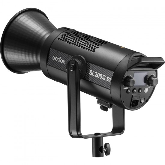 Godox SL200IIIBI Bi-Color LED Monolight Continuous Lighting 160W 2800-6500K 90,500 Lux for Studio and Film TV Production Godox SL200IIIBI Bi-Color LED Monolight Continuous Lighting 160W 2800-6500K 90,500 Lux for Studio and Film TV Production