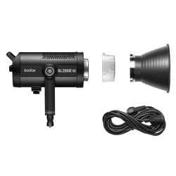 Godox SL200IIIBI Bi-Color LED Monolight Continuous Lighting 160W 2800-6500K 90,500 Lux for Studio and Film TV Production Godox SL200IIIBI Bi-Color LED Monolight Continuous Lighting 160W 2800-6500K 90,500 Lux for Studio and Film TV Production