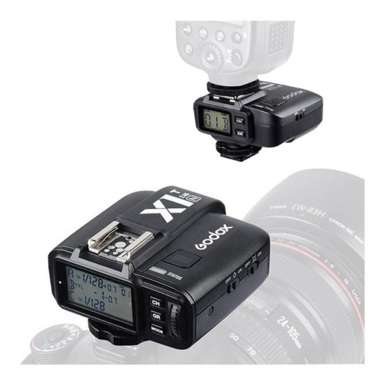 Godox X1N 2.4GHz i-TTL Wireless Transmitter and Receiver Trigger Set for Nikon (Black) Godox X1N 2.4GHz i-TTL Wireless Transmitter and Receiver Trigger Set for Nikon (Black)