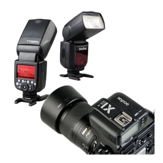 Godox X1N 2.4GHz i-TTL Wireless Transmitter and Receiver Trigger Set for Nikon (Black) Godox X1N 2.4GHz i-TTL Wireless Transmitter and Receiver Trigger Set for Nikon (Black)