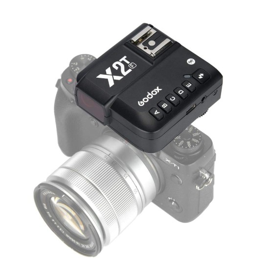 Godox X2T-F TTL Wireless Trigger Flash 2.4G 1/8000s HSS TTL-Convert-Manual Function for Canon 1/8000s Sony Cameras with Andoer Cleaning Cloth Godox X2T-F TTL Wireless Trigger Flash 2.4G 1/8000s HSS TTL-Convert-Manual Function for Canon 1/8000s Sony Cameras with Andoer Cleaning Cloth