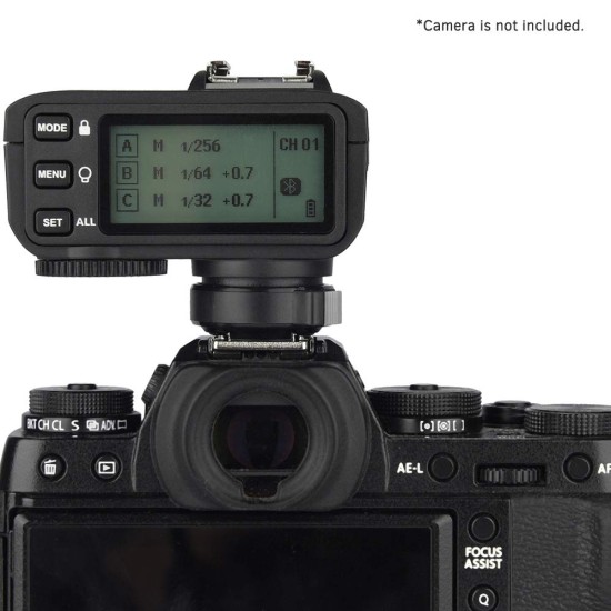 Godox X2T-F TTL Wireless Trigger Flash 2.4G 1/8000s HSS TTL-Convert-Manual Function for Canon 1/8000s Sony Cameras with Andoer Cleaning Cloth Godox X2T-F TTL Wireless Trigger Flash 2.4G 1/8000s HSS TTL-Convert-Manual Function for Canon 1/8000s Sony Cameras with Andoer Cleaning Cloth