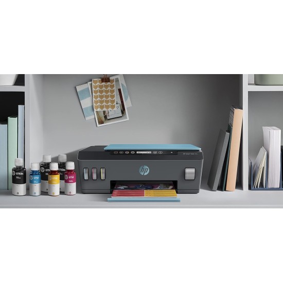 HP Ink Tank 516 Color Printer, Scanner, & Copier with High Capacity Tank for Home, (refurbished)
