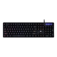 HP K300 Backlit Membrane Wired Gaming Keyboard with Mixed Color Lighting, 4 LED Indicators, Matte Finish Double Injection Key HP K300 Backlit Membrane Wired Gaming Keyboard with Mixed Color Lighting, 4 LED Indicators, Matte Finish Double Injection Key