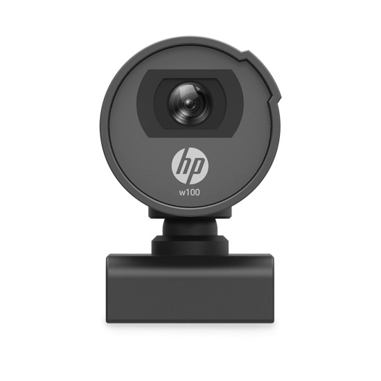 HP w100 480P 30 FPS Digital Webcam with Built-in Mic, Plug and Play Setup, Wide-Angle View for Video Calling (Black) HP w100 480P 30 FPS Digital Webcam with Built-in Mic, Plug and Play Setup, Wide-Angle View for Video Calling (Black)
