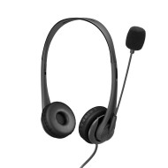 Hp Stereo 3.5Mm G2 Wired Over Ear Headphones with Control and Mute Button (428H6Aa, Black) Hp Stereo 3.5Mm G2 Wired Over Ear Headphones with Control and Mute Button (428H6Aa, Black)