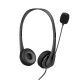 Hp Stereo 3.5Mm G2 Wired Over Ear Headphones with Control and Mute Button (428H6Aa, Black) Hp Stereo 3.5Mm G2 Wired Over Ear Headphones with Control and Mute Button (428H6Aa, Black)