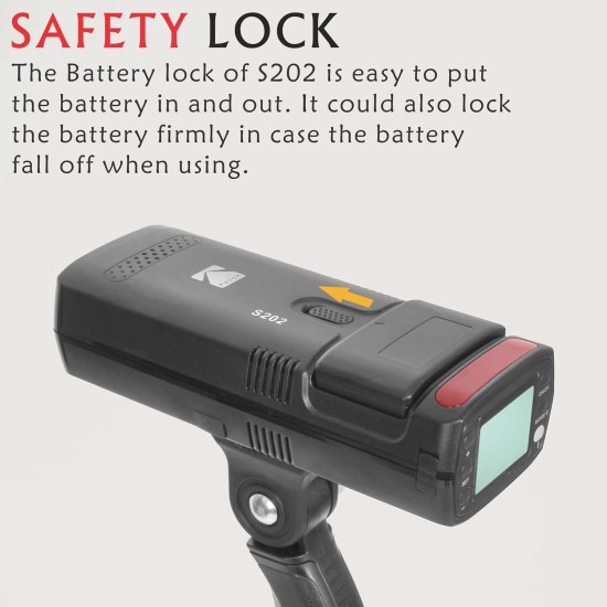 Kodak Pro Series S202 Speed Flash (Black) Kodak Pro Series S202 Speed Flash (Black)