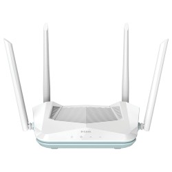 D-Link R15 AX1500 Eagle PRO AI Dual-Band Smart Router, Wi-Fi 6, 4 Gigabit Ports
