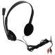 Quantum QHM316 Wired PC Stereo Headphone (Black)- Quantum QHM316 Wired PC Stereo Headphone (Black)-