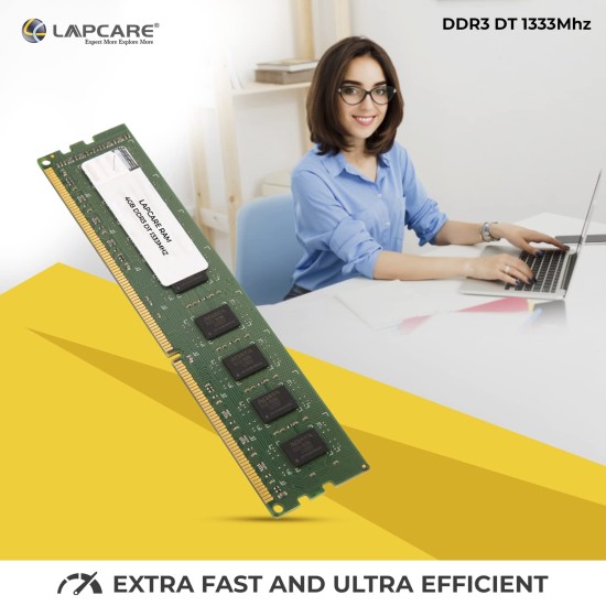 Lapcare Ram 4GB DDR3 Desk 1333 Mhz Lapcare Ram 4GB DDR3 Desk 1333 Mhz