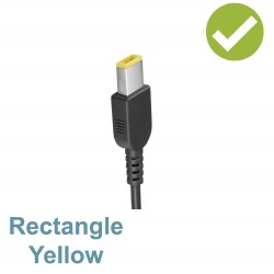 Lenovo 65W USB Slim Tip Rectangular pin Laptop Adapter/Charger with Power Cord for Select Models of Lenovo Laptops (888015000, Black) Lenovo 65W USB Slim Tip Rectangular pin Laptop Adapter/Charger with Power Cord for Select Models of Lenovo Laptops (888015000, Black)