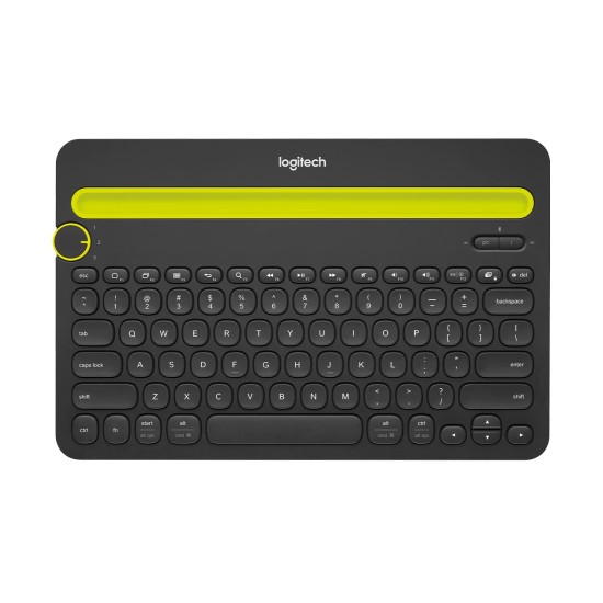 Logitech K480 Wireless Multi-Device Keyboard For Windows, Macos, With Pc, Mac, Laptop, Smartphone, Tablet - Black Logitech K480 Wireless Multi-Device Keyboard For Windows, Macos, With Pc, Mac, Laptop, Smartphone, Tablet - Black