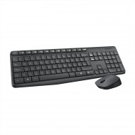 Logitech MK235 Wireless Keyboard and Mouse Set for Windows, 2.4 GHz Wireless Unifying USB Receiver- Black Logitech MK235 Wireless Keyboard and Mouse Set for Windows, 2.4 GHz Wireless Unifying USB Receiver- Black