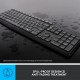 Logitech MK235 Wireless Keyboard and Mouse Set for Windows, 2.4 GHz Wireless Unifying USB Receiver- Black Logitech MK235 Wireless Keyboard and Mouse Set for Windows, 2.4 GHz Wireless Unifying USB Receiver- Black