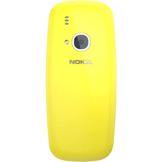 Nokia 3310 Dual SIM Keypad Phone with MP3 Player, Wireless FM Radio and Rear Camera | Yellow Nokia 3310 Dual SIM Keypad Phone with MP3 Player, Wireless FM Radio and Rear Camera | Yellow